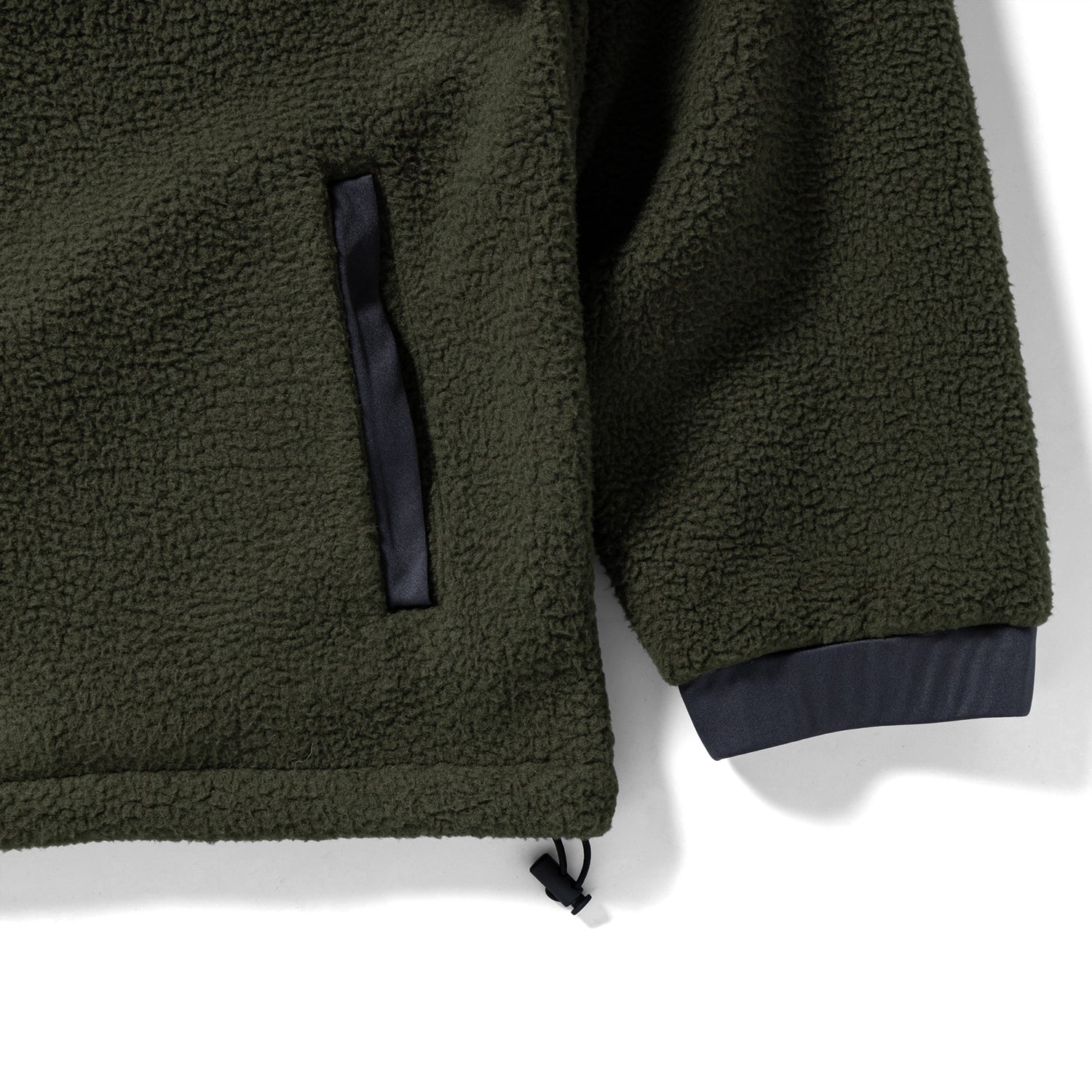 Garage Logo Fleece JKT | Khaki – Local GOLF