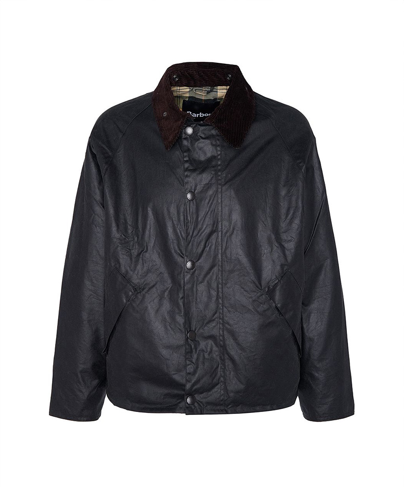 Transport Wax Cotton Short Blouson(32 BLK(Black)): Barbour