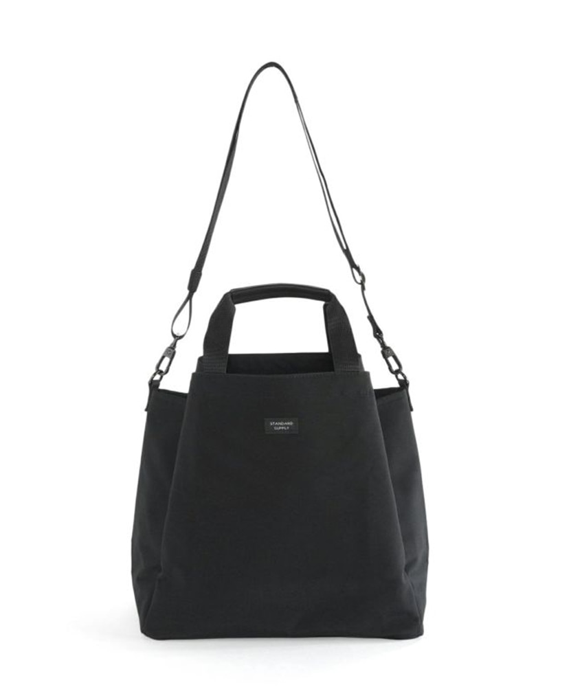 SIMPLICITY 2WAY FOLD TOTE(ONE Black/ブラック): STANDARD SUPPLY