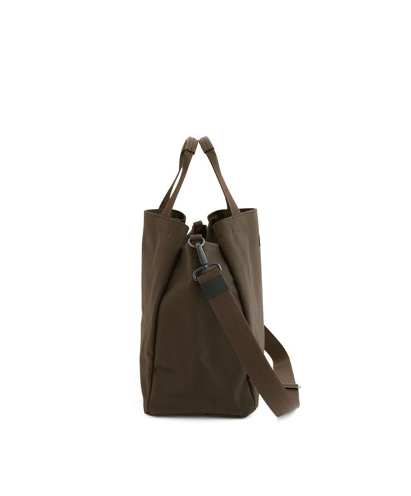 SIMPLICITY DARK BROWN EDITION 2WAY FOLD TOTE(ONE Dark Brown