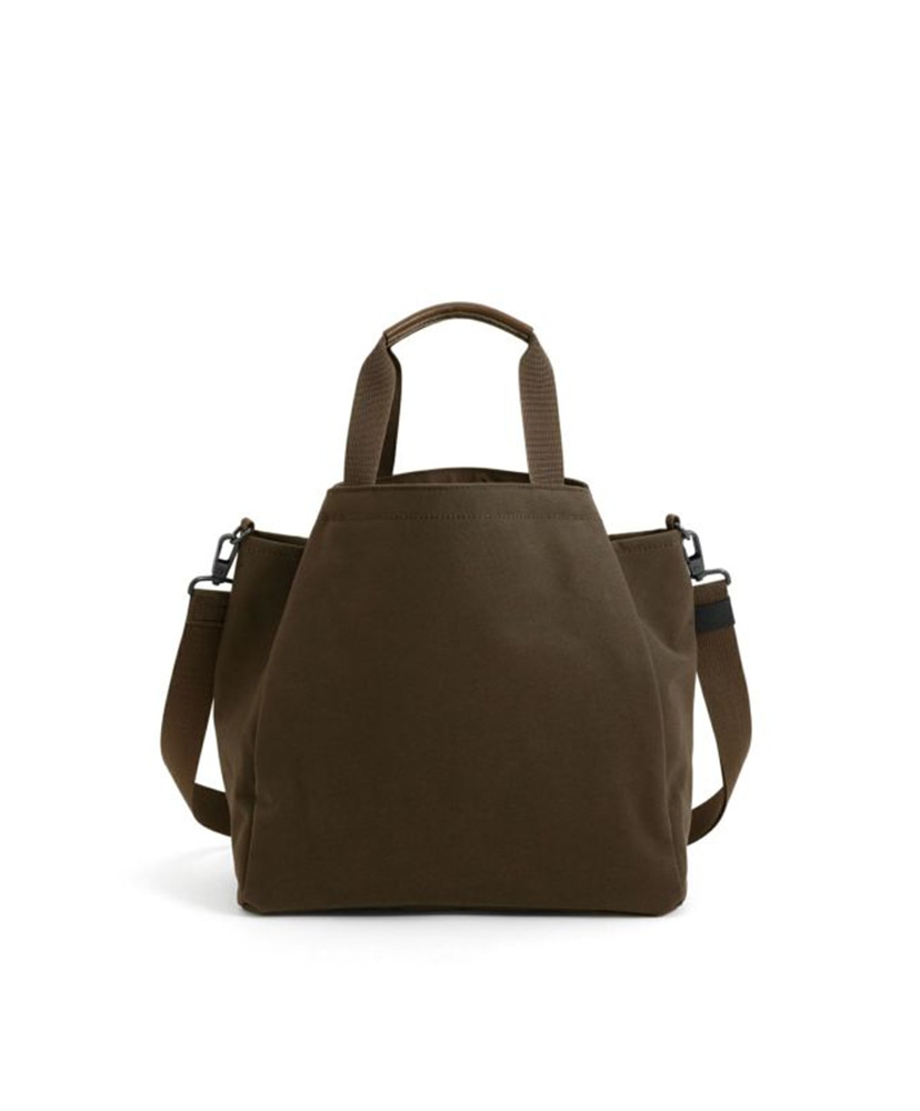 SIMPLICITY DARK BROWN EDITION 2WAY FOLD TOTE(ONE Dark Brown