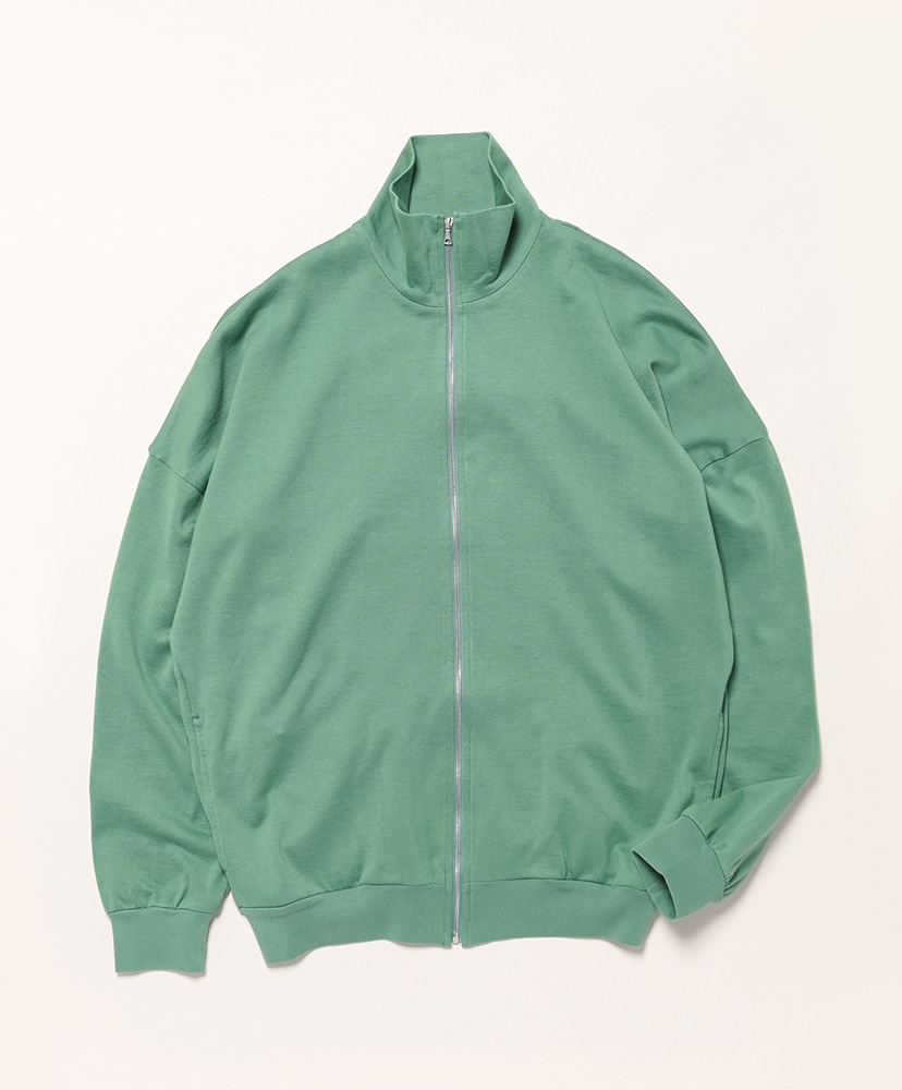 Super High Gauge Sweat Zip Blouson(3(MEN) Green/グリーン): AURALEE