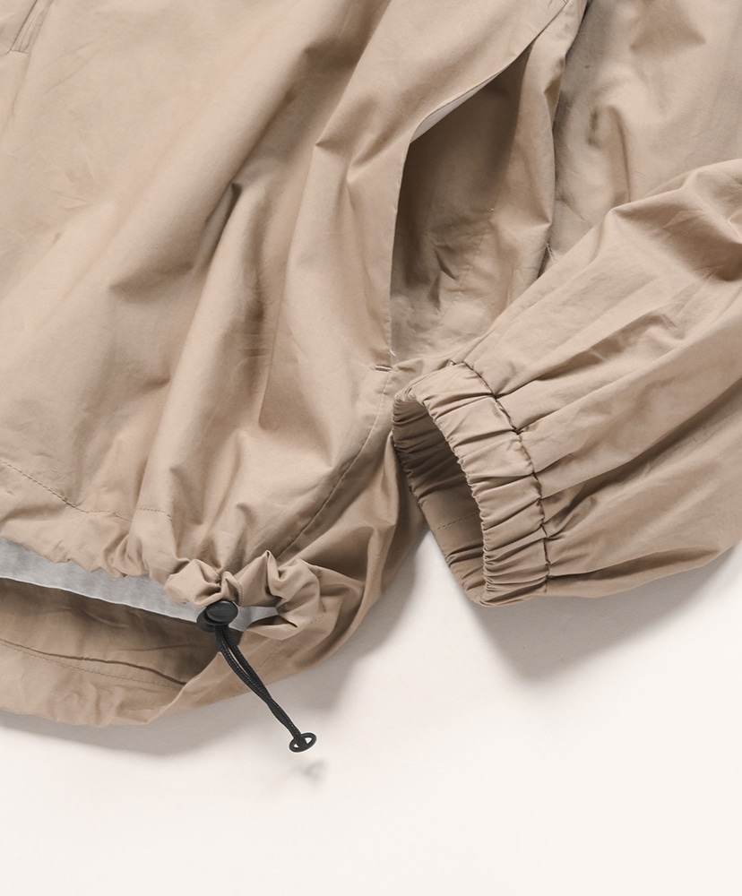 MERCERIZED COTTON | STAND PULLOVER(02(MEN) Camel/キャメル): ATON