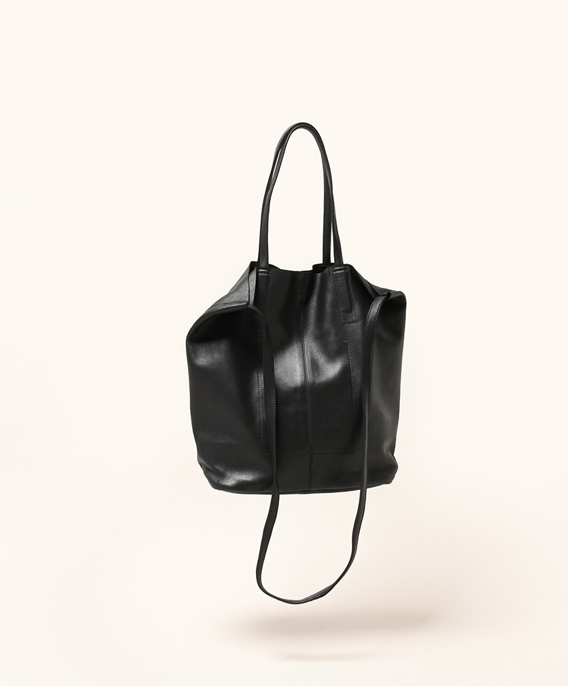 3Way Medium Tote (Long)(M-Long Black/ブラック): Morphee