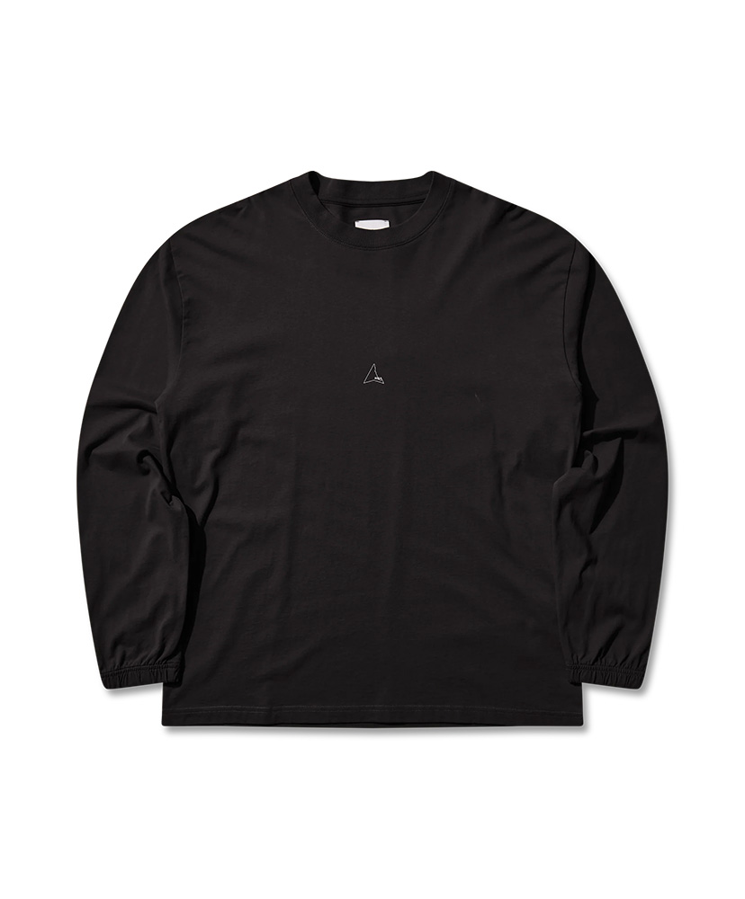 Logo Organic Long Sleeve(L(MEN) Black/ブラック): ROA