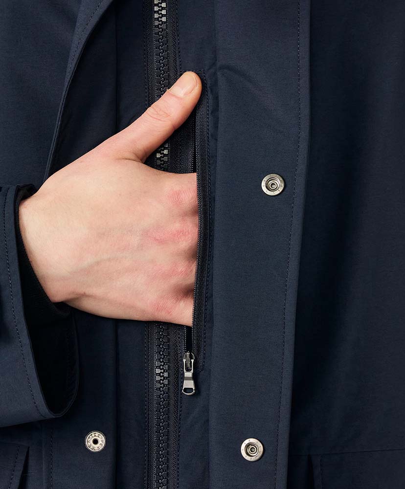 2L NYLON GORE-TEX Cruiser Jacket(0(WOMEN) HH/ハーバーグレー): nanamica