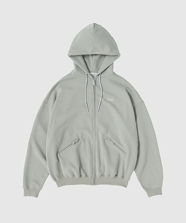 OG Logo Full Zip Hoodie(M(MEN) Charcoal/チャコール): SEDAN ALL-PURPOSE