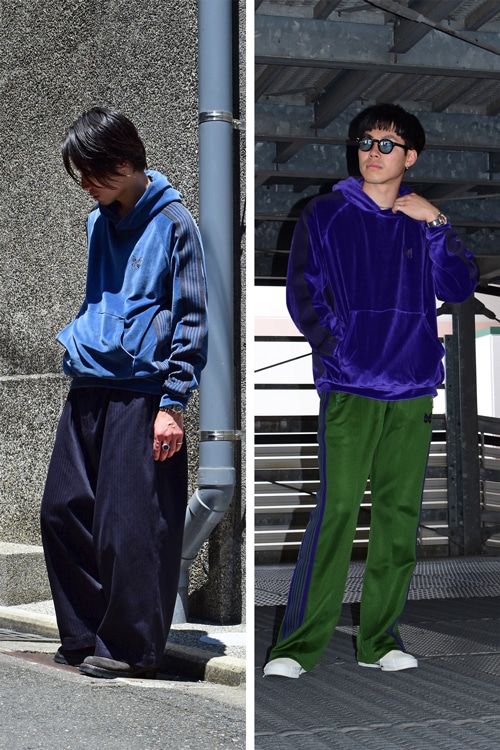 NEEDLES[ニードルズ] 23AW Track Hoody-C/Pe Velour