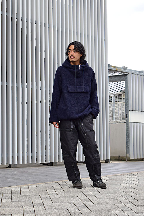 AURALEE[オーラリー] 23AW Alpaca Wool Leno Cloth P/O Parka
