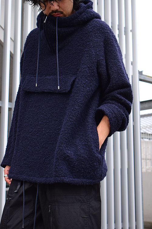 AURALEE[オーラリー] 23AW Alpaca Wool Leno Cloth P/O Parka