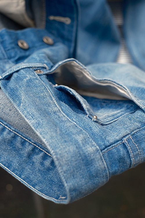 AURALEE 25SS-SELVEDGE FADED LIGHT DENIM WIDE PANTS [LIGHT INDIGO