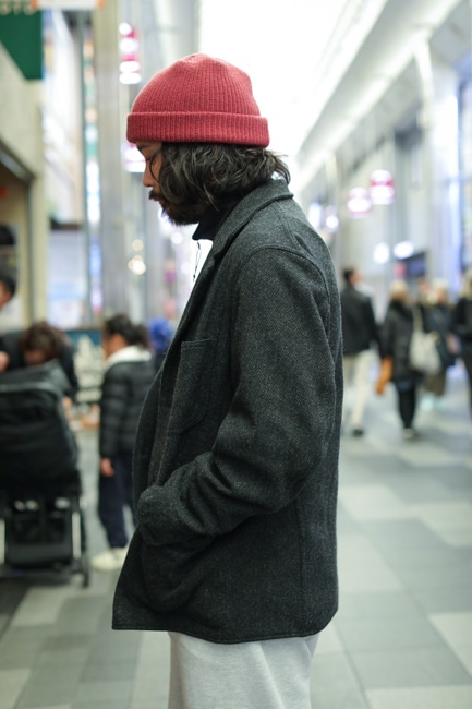 SASSAFRAS[ササフラス] Sprayer Jacket - Herringbone Blanket