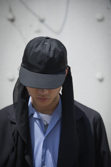 KIJIMA TAKAYUKI[キジマタカユキ] Poly & Wool Detachable Scarf