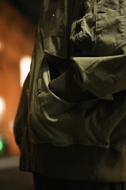 KOLOR BEACON [ カラービーコン ] 綿ポリ リップストップ ミリタリー