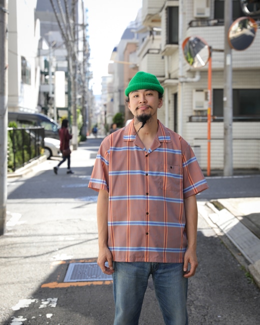 BROWN by 2-tacs OPEN COLLAR [ORANGE]