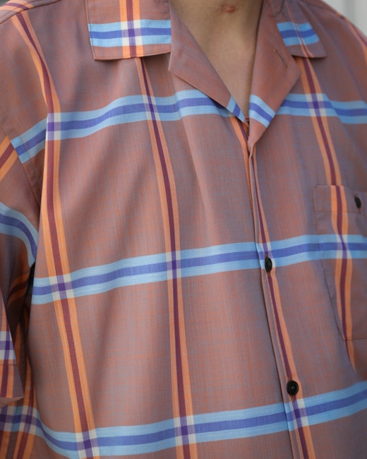 BROWN by 2-tacs OPEN COLLAR [ORANGE]