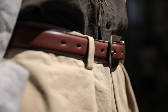 Hender Scheme Standard Belt/265 [dark brown/AG]