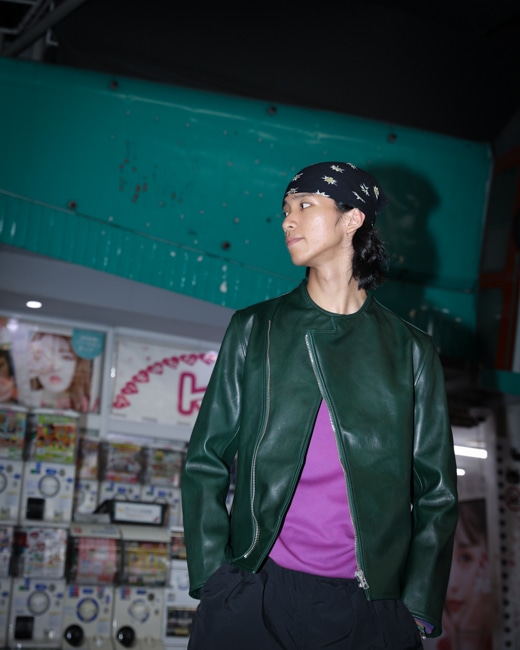 BRU NA BOINNE アランジャケット [グリーン]