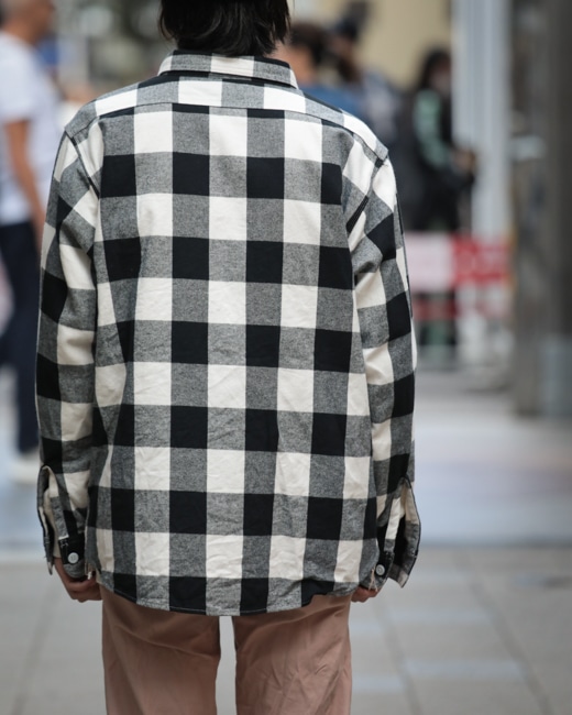 BONCOURA フランネルワークシャツ