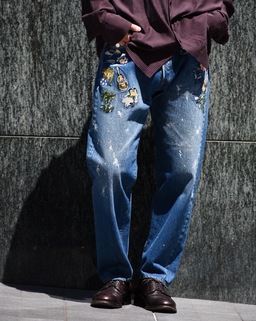 HERILL×KEITAMARUYAMA Souvenir XX Denim [Vintage worn}