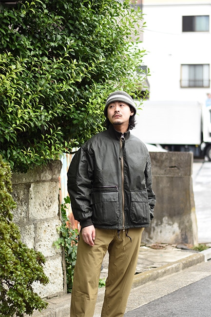 Barbour/バブアー】 Heritage + Highfield Wax Cotton Blouson