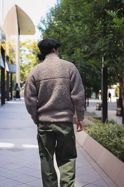 BATONER [Shetland Boa Knit Blouson]