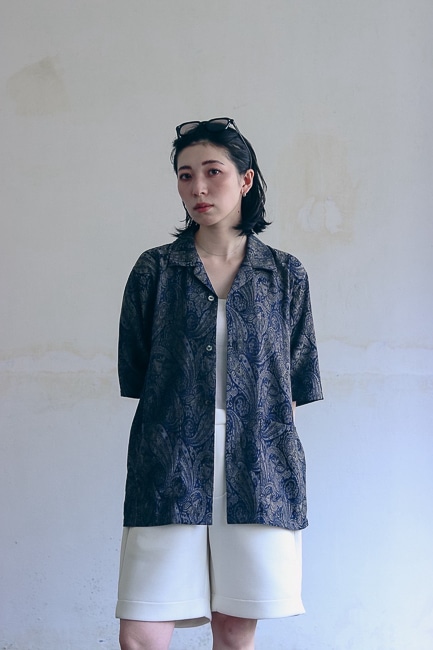 NEEDLES [別注Cabana Shirt -PE/C Jacquard Cloth]