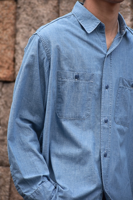 HERILL [U.S.N Chambray shirt]