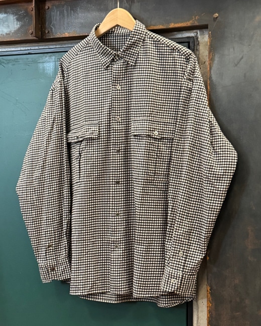 Porter Classic / ポータークラシック ROLL UP FLANNEL GINGHAM CHECK