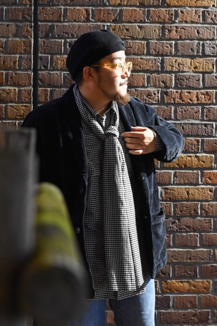 Porter Classic / ポータークラシック Roll Up Flannel Gingham Check