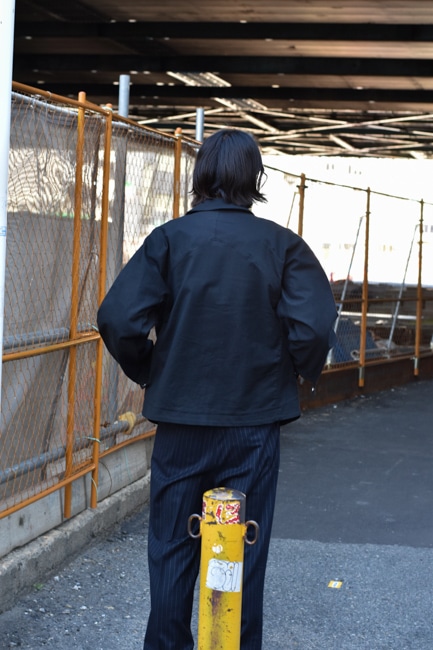 J.L-A.L/ジェイラル Dais Jacket [Shungite Black] 20241202