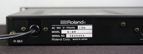 Roland R-8M Total Percussion Sound Module 1U Rack Mount Midi Drum