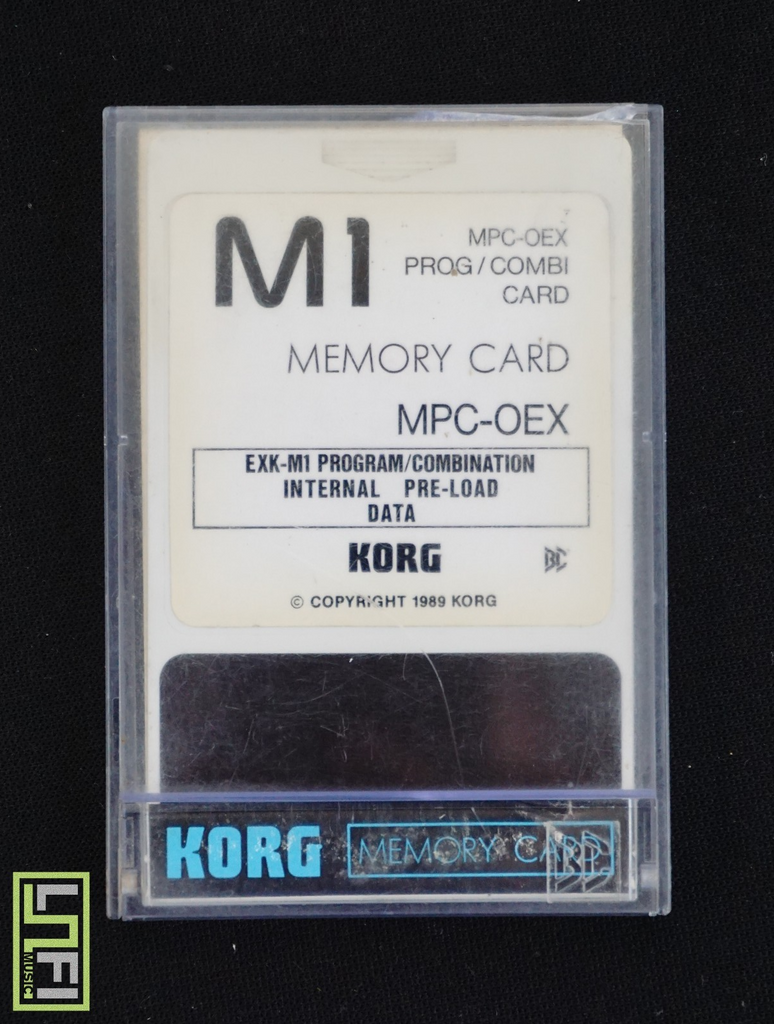 KORG M1 MPC-OEX Program Data / Combi - Factory Sounds / Preload