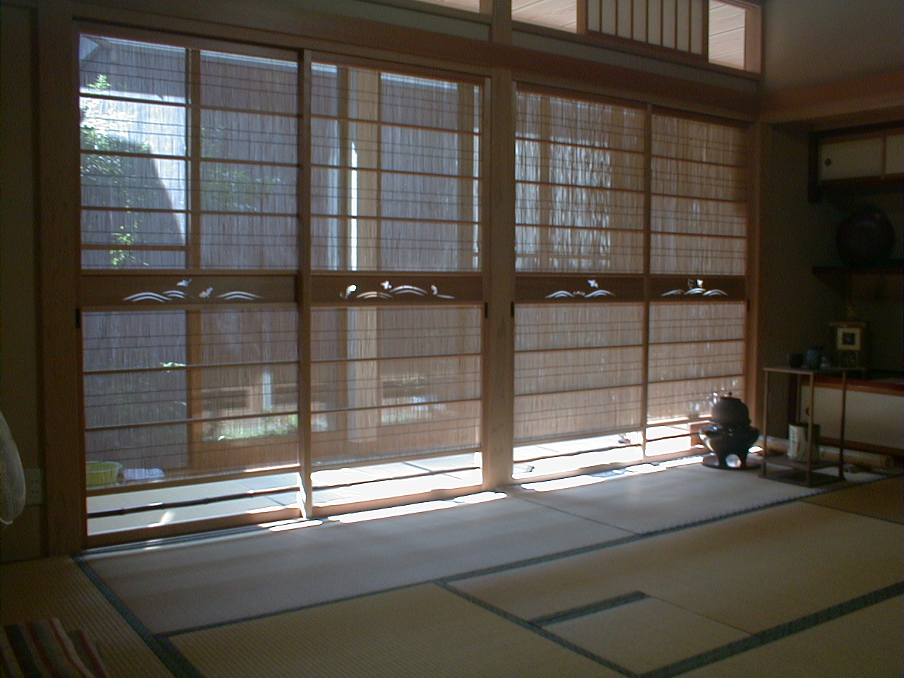 建具 簾戸（すど）｜地球と人にやさしい自然素材のオリジナル建材