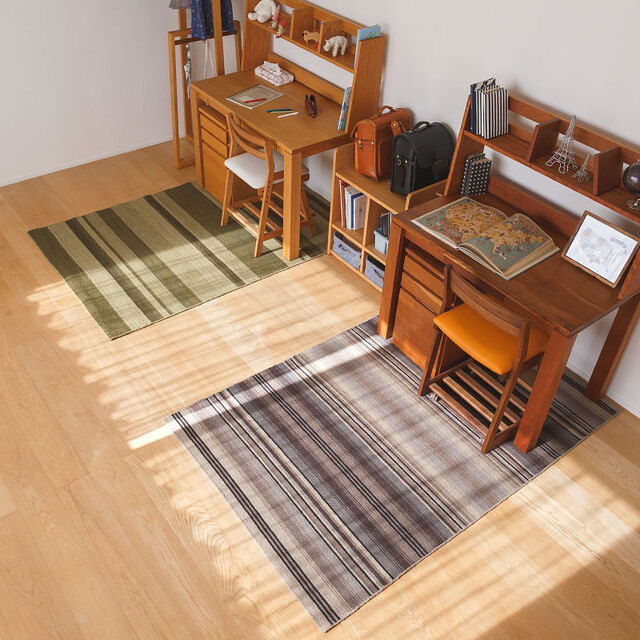 ER2734 商品詳細 リバーシブル・ストライプシリーズ09 |ラグ 絨毯通販