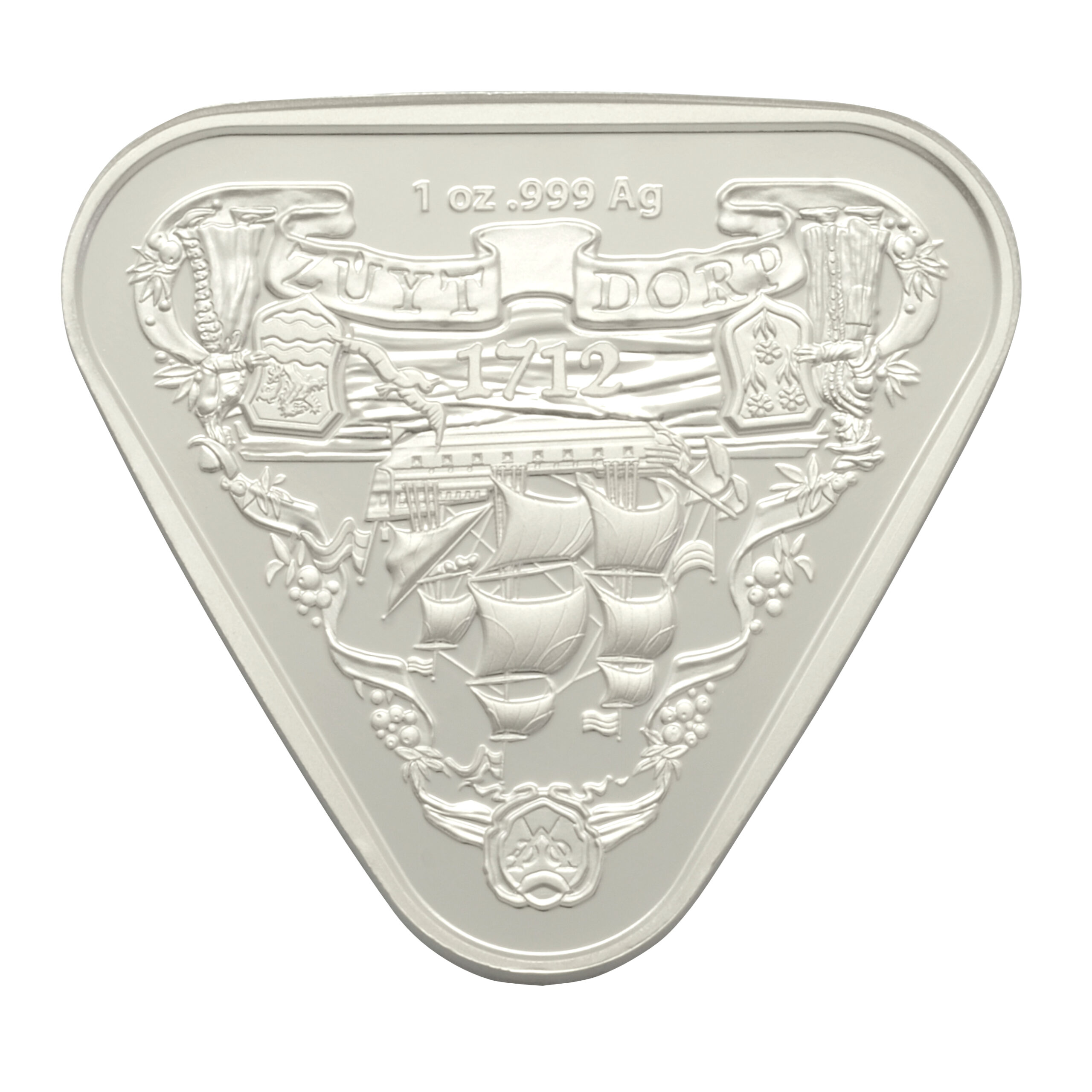 2020 Zuytdorp 1oz Australian Shipwreck Silver Coin - Lois Bullion