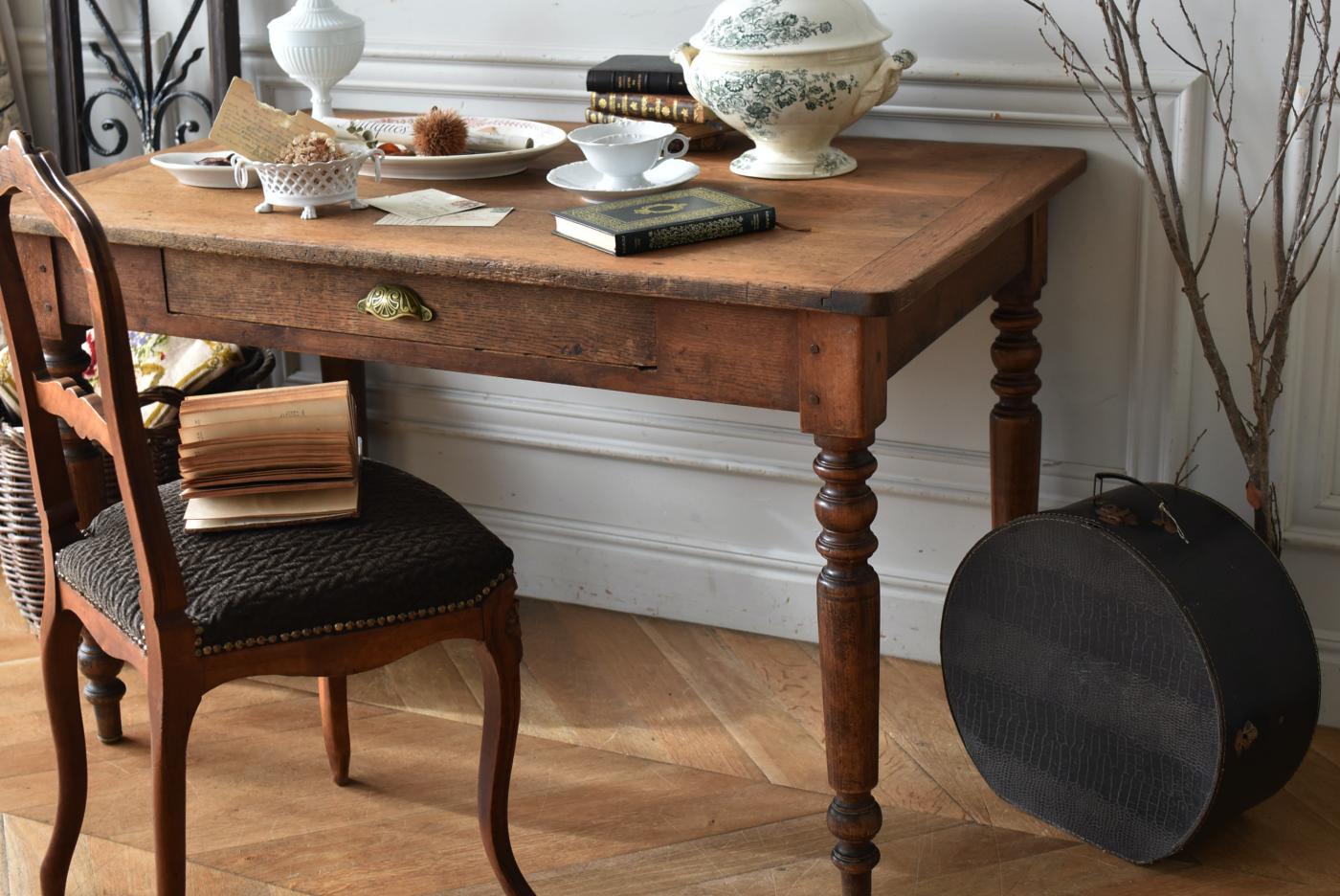 アンティークデスク.13 フランスアンティーク家具 テーブル コンソール