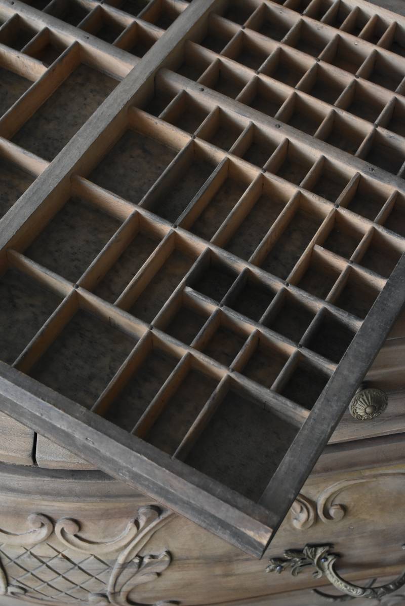 フランスアンティーク雑貨 プリンタートレイ.4 ディスプレイ小物