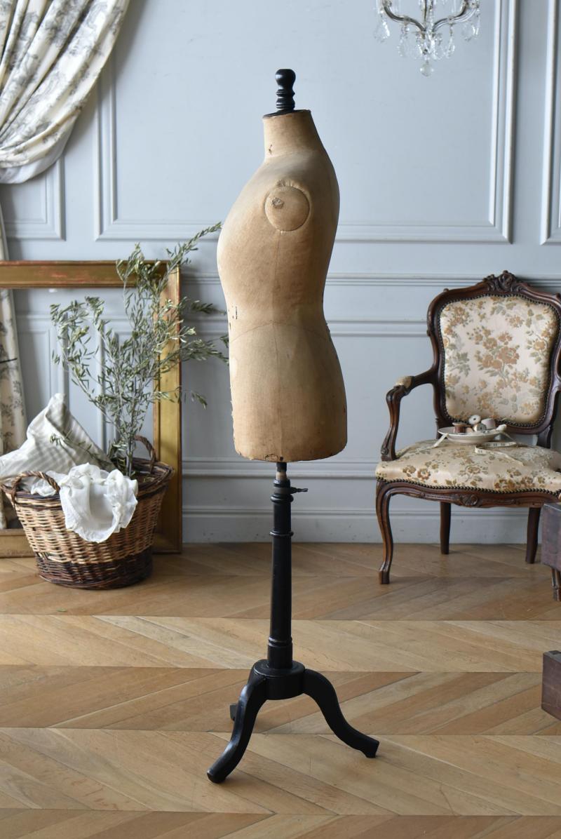 フランスアンティークディスプレイ アンティークトルソー.16 フレンチ