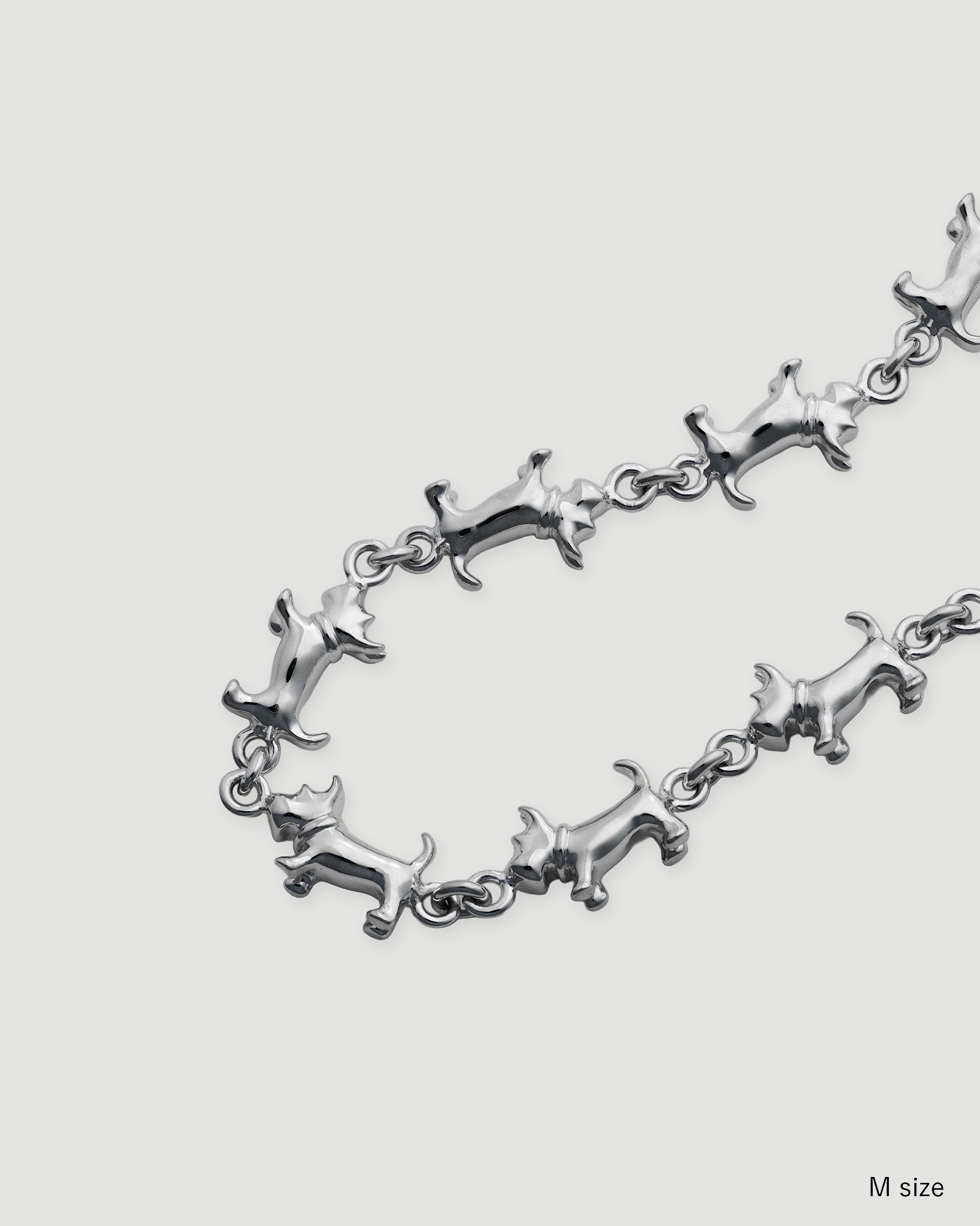 schnauzer chain bracelet 01｜LORO(ロロ)公式通販