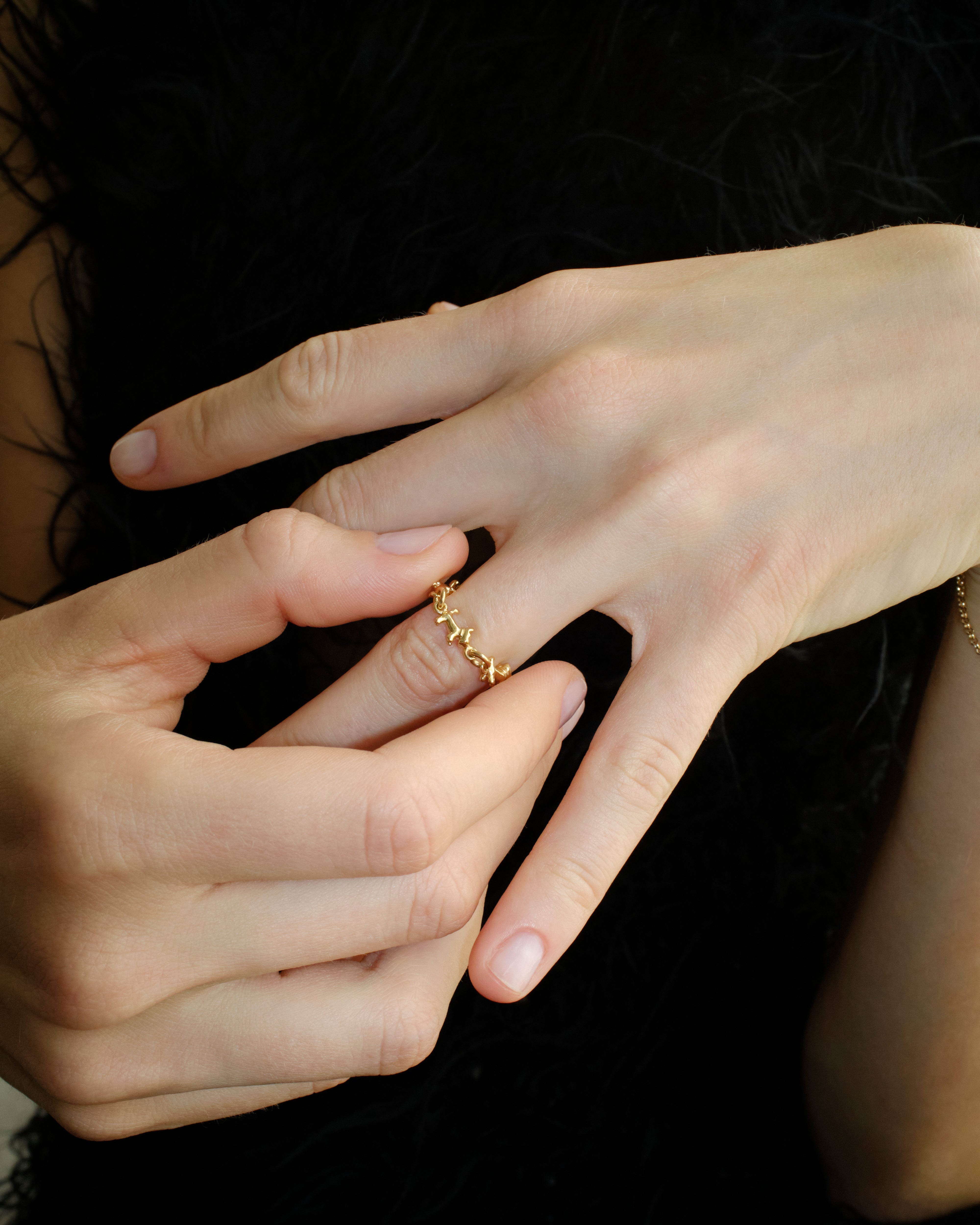 schnauzer chain ring｜LORO(ロロ)公式通販