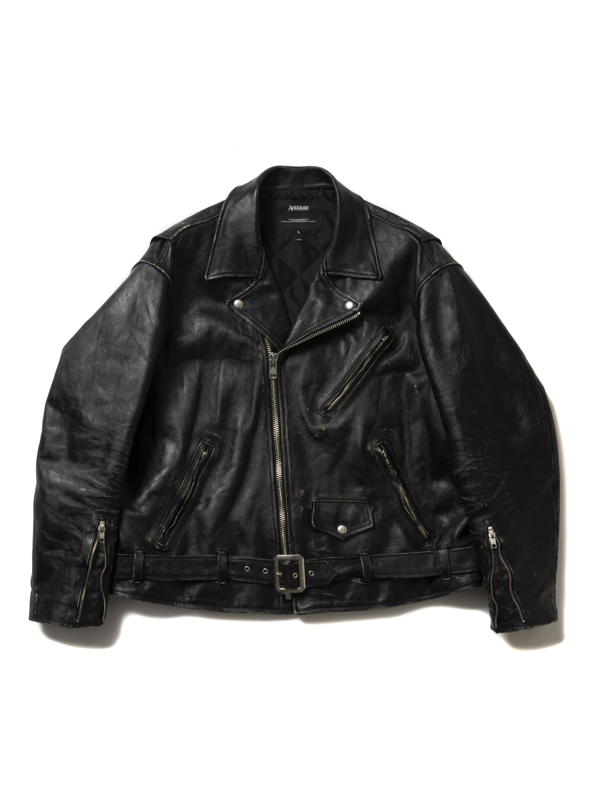 Leather Double Riders Jacket - Loschild