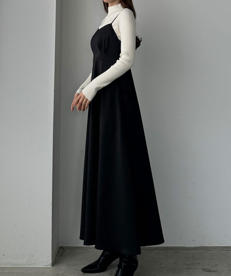 ウエストタックフレアキャミワンピース | Louere (ルエレ)｜公式LOOKBOOK