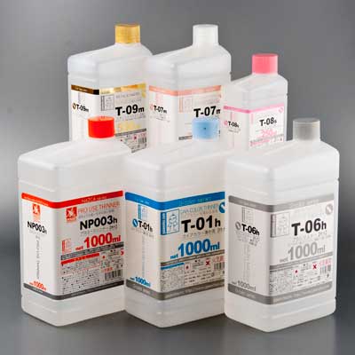 何が違う？ガイアカラー用ラッカー薄め液5種の違い・特徴・使い方