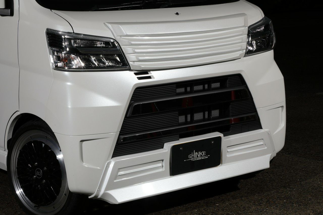 ハイゼットカーゴ エアロ 後期型専用フロントグリル-SHINKE公式