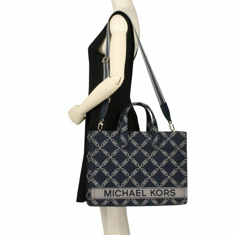 マイケルコース MICHAEL KORS トートバッグ レディース ネイビー