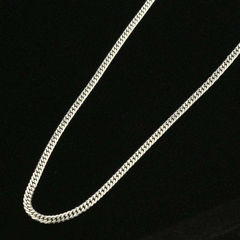 喜平 ネックレス PT850 6面 ダブル 50cm 20g プラチナ 造幣局検定