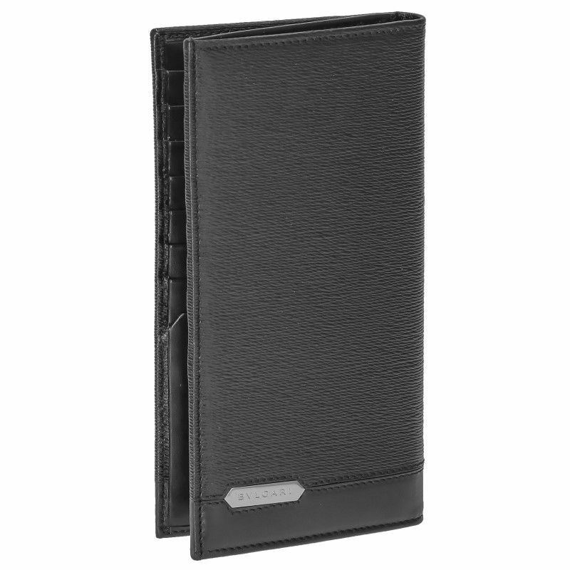 ブルガリ 長財布 メンズ ブラック セルペンティ スカリエ マン BVLGARI