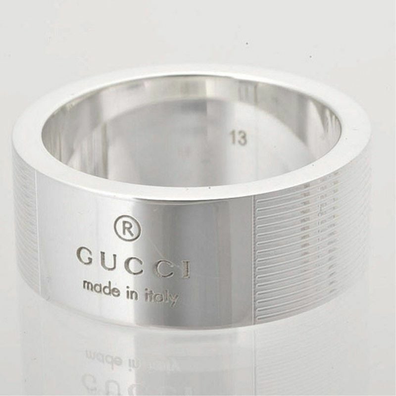 グッチ GUCCI 163179 J8400 8106 シルバー リング 11号 | GINZA