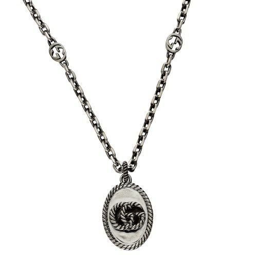 グッチ ネックレス メンズ レディース シルバー GUCCI 632540 J8400